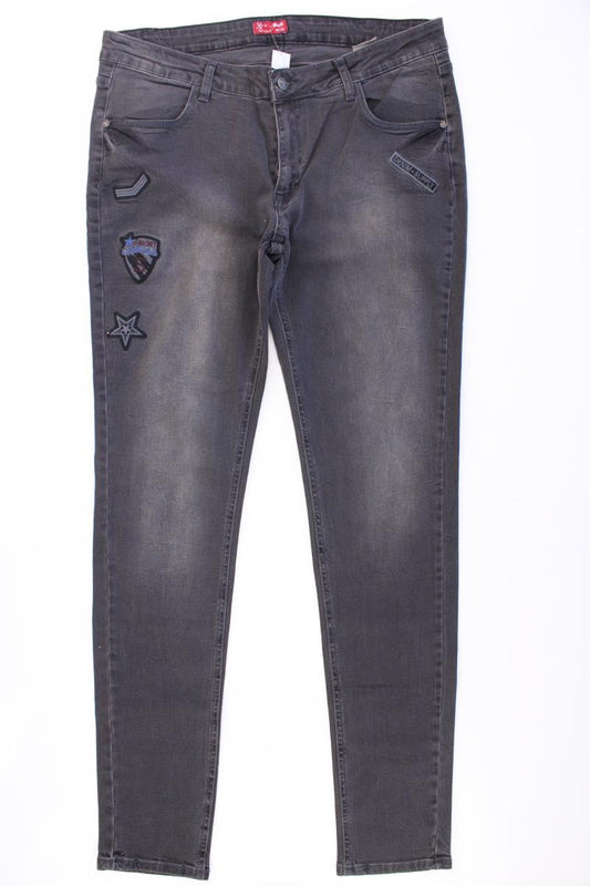 Pett Jeans Gr. 46/L36 grau aus Baumwolle