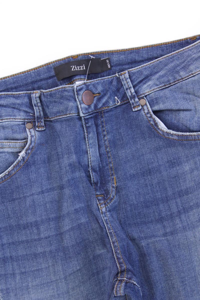 Zizzi Skinny Jeans Gr. 48/L82 neuwertig blau aus Baumwolle