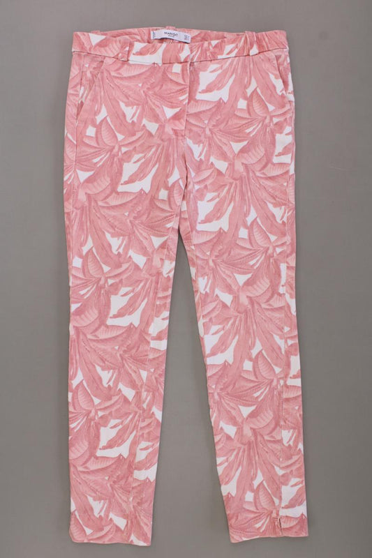 Mango Stoffhose Gr. 38 rosa aus Baumwolle