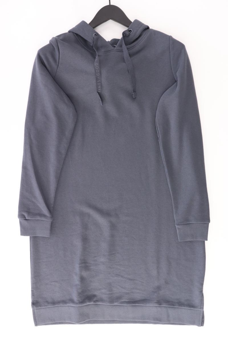 Seasons Kapuzenkleid Gr. M Langarm grau aus Baumwolle