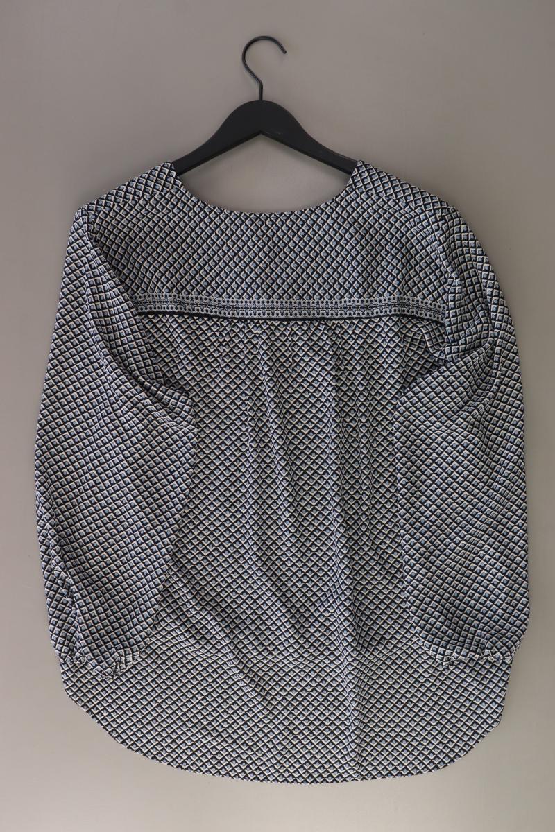 MAX STUDIO Langarmbluse Gr. XL blau aus Polyester