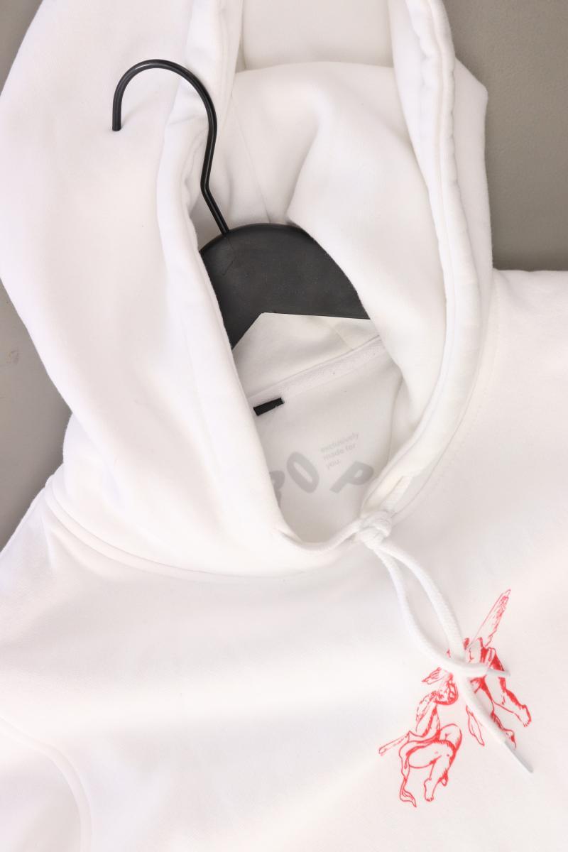 About You Hoodie für Herren Gr. M weiß aus Baumwolle
