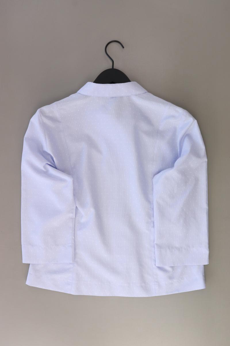 ERFO Regular Bluse Gr. 40 3/4 Ärmel blau aus Polyester