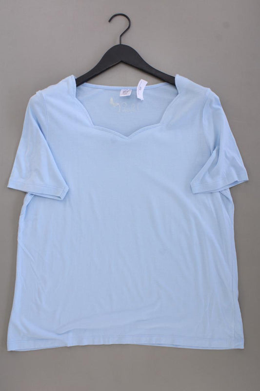 Paola T-Shirt Gr. 44 Kurzarm blau aus Baumwolle