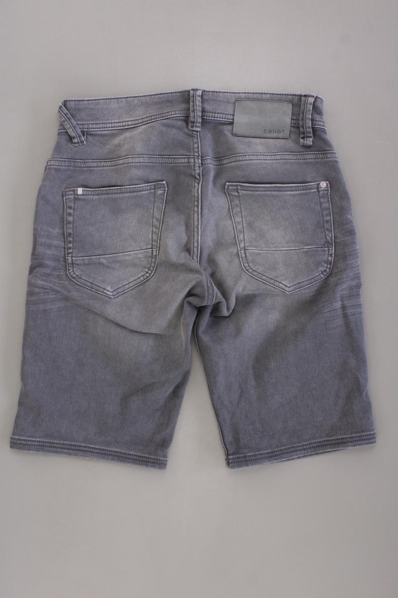 Celio Jeansshorts Gr. 36 grau aus Baumwolle