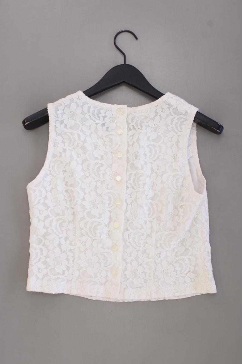 Alba Moda Spitzentop Gr. 42 creme aus Polyacryl