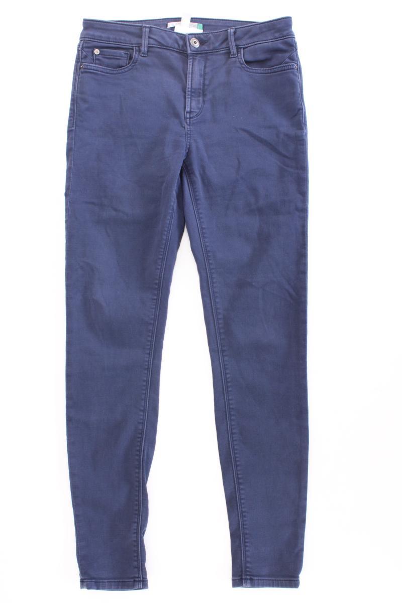 Esprit Organic Five-Pocket-Hose Gr. 36/L30 blau aus Baumwolle