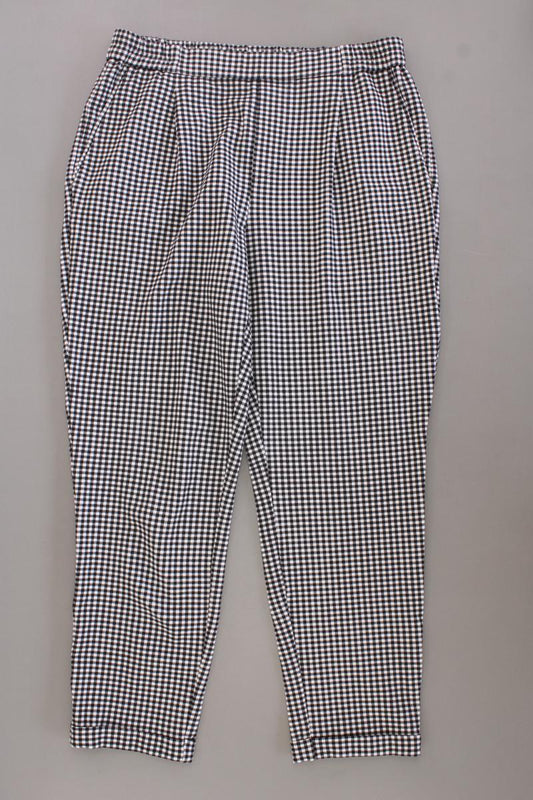 United Colors of Benetton Stoffhose Gr. 40 kariert schwarz