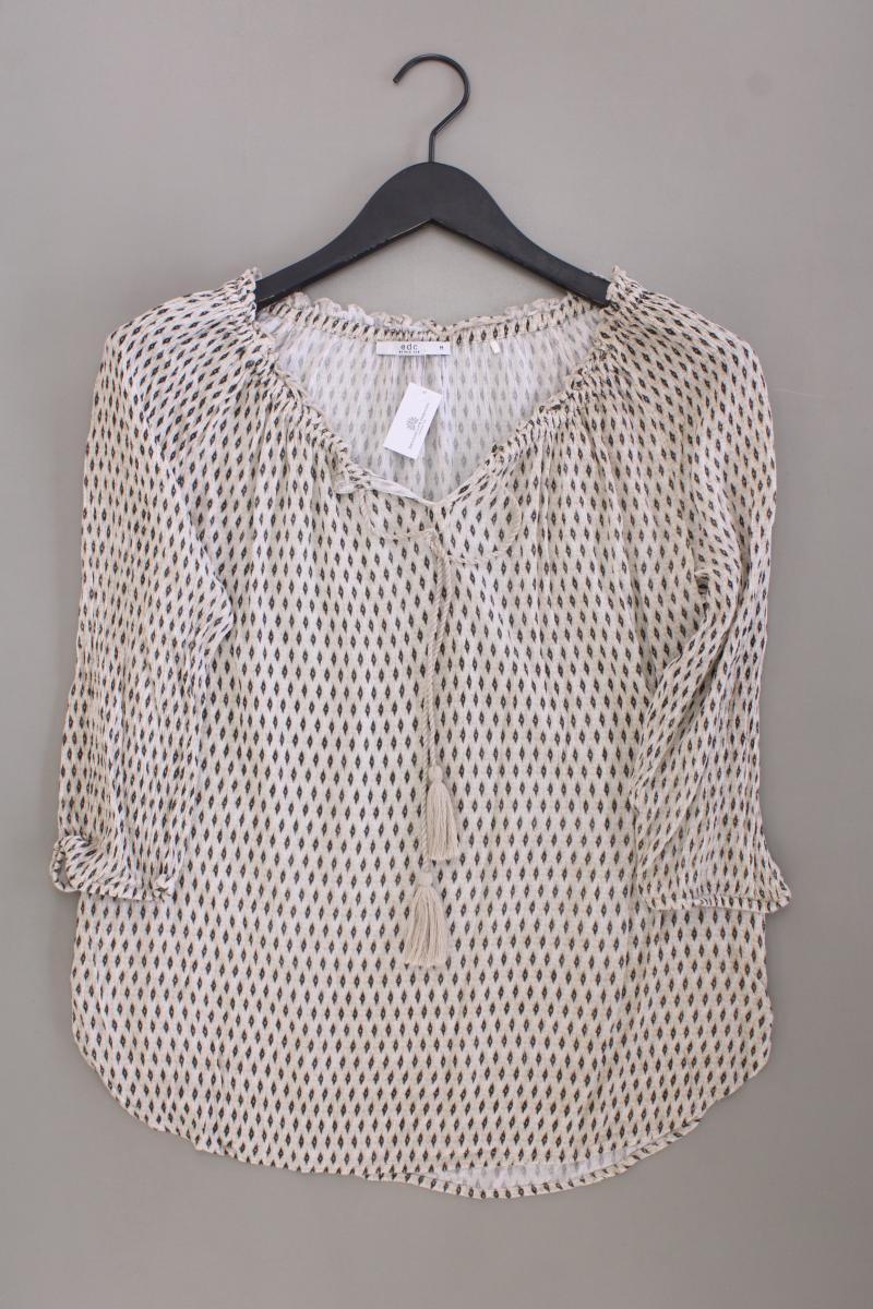 edc by Esprit Classic Bluse Gr. M 3/4 Ärmel creme