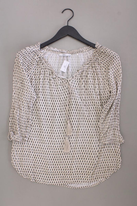 edc by Esprit Classic Bluse Gr. M 3/4 Ärmel creme