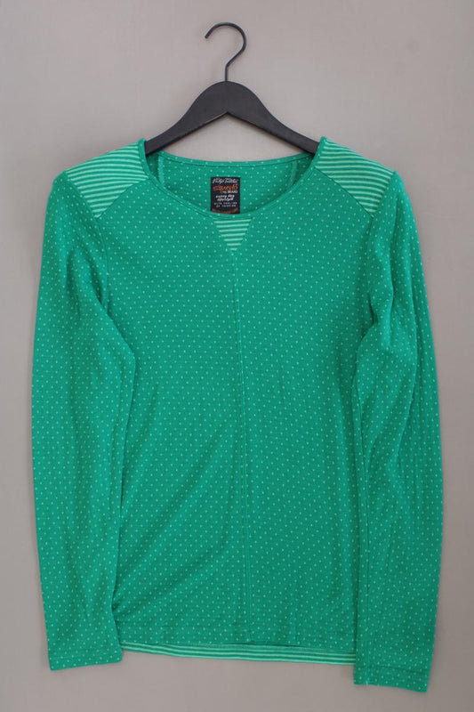 s'questo Longsleeve-Shirt Gr. 36 Langarm grün aus Viskose