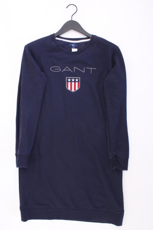 Gant Langarmkleid Gr. M blau aus Baumwolle