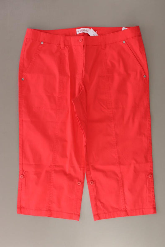 sheego 7/8 Hose Gr. 46 rot aus Baumwolle