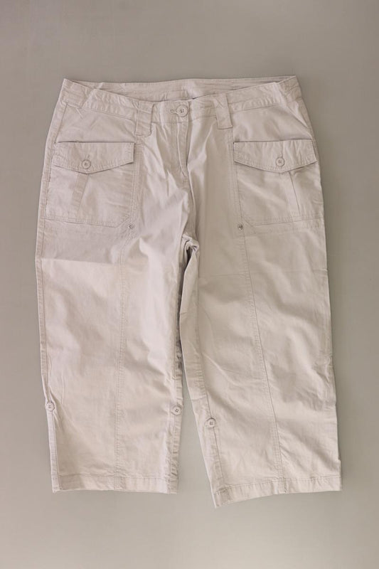 sheego 7/8 Hose Gr. 46 creme aus Baumwolle