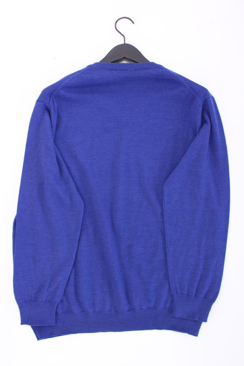 Carlo Colucci Wollpullover für Herren Gr. XL blau