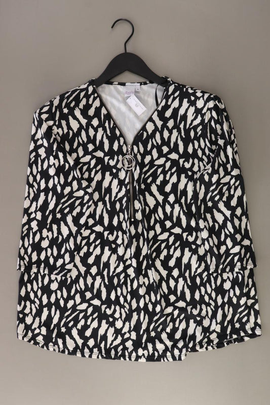 Liberty Regular Bluse Gr. XL 3/4 Ärmel schwarz aus Polyester