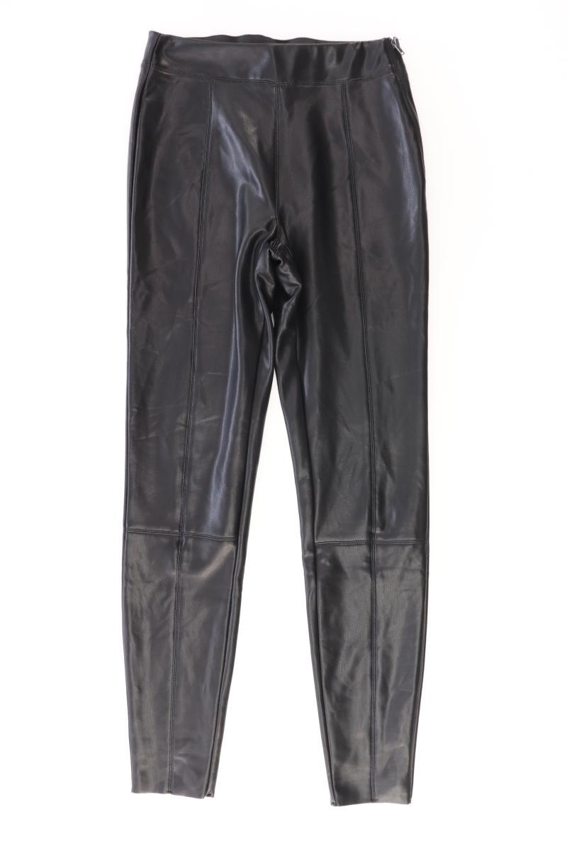 Topshop Leggings Gr. 34 schwarz aus Polyurethan