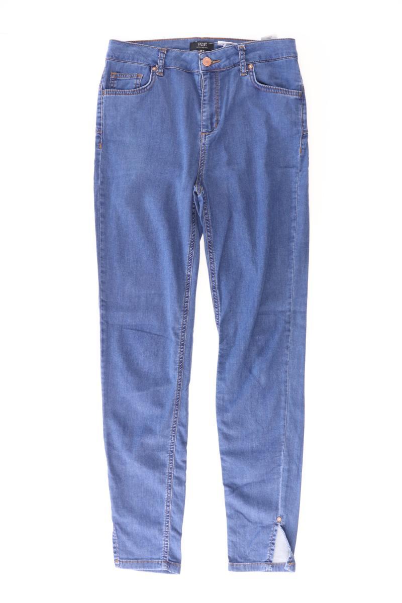 yest Skinny Jeans Gr. 36 blau aus Baumwolle