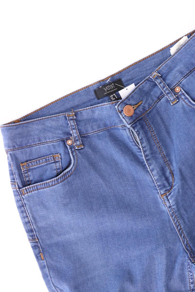 yest Skinny Jeans Gr. 36 blau aus Baumwolle