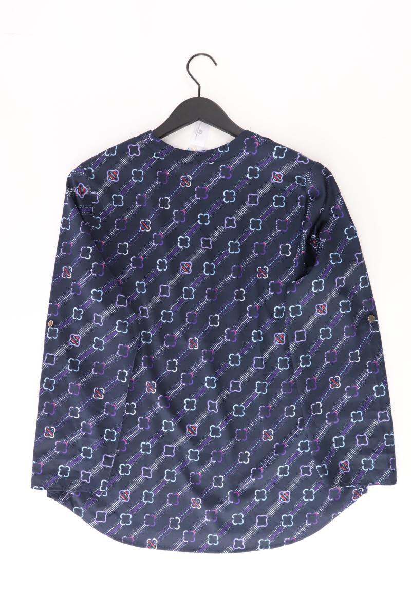 Anni For Friends Langarmbluse Gr. 40 neuwertig blau aus Polyester