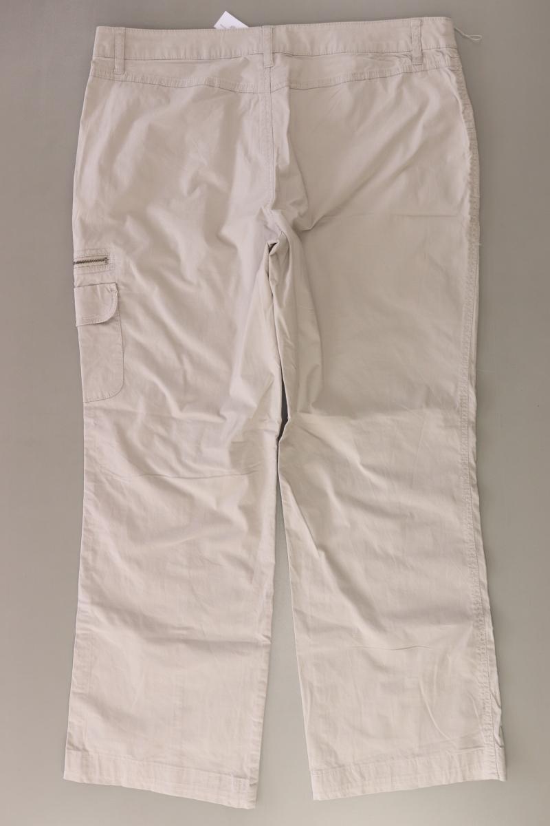 sheego Cargohose Gr. 46 creme aus Baumwolle