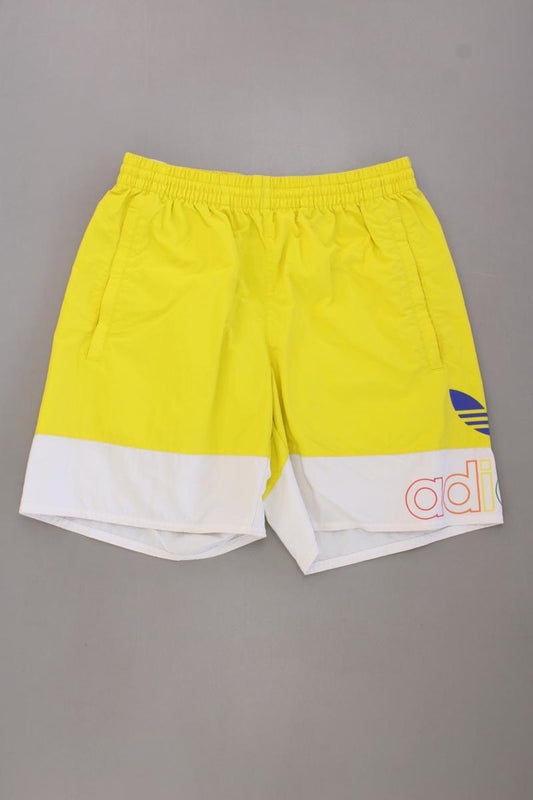 Adidas Badeshorts für Herren Gr. S gelb aus Polyamid