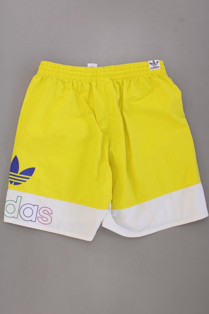 Adidas Badeshorts für Herren Gr. S gelb aus Polyamid