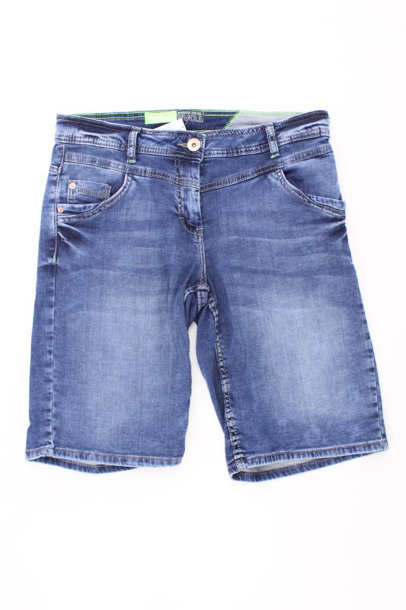 Street One Jeansshorts Gr. W28 blau aus Baumwolle