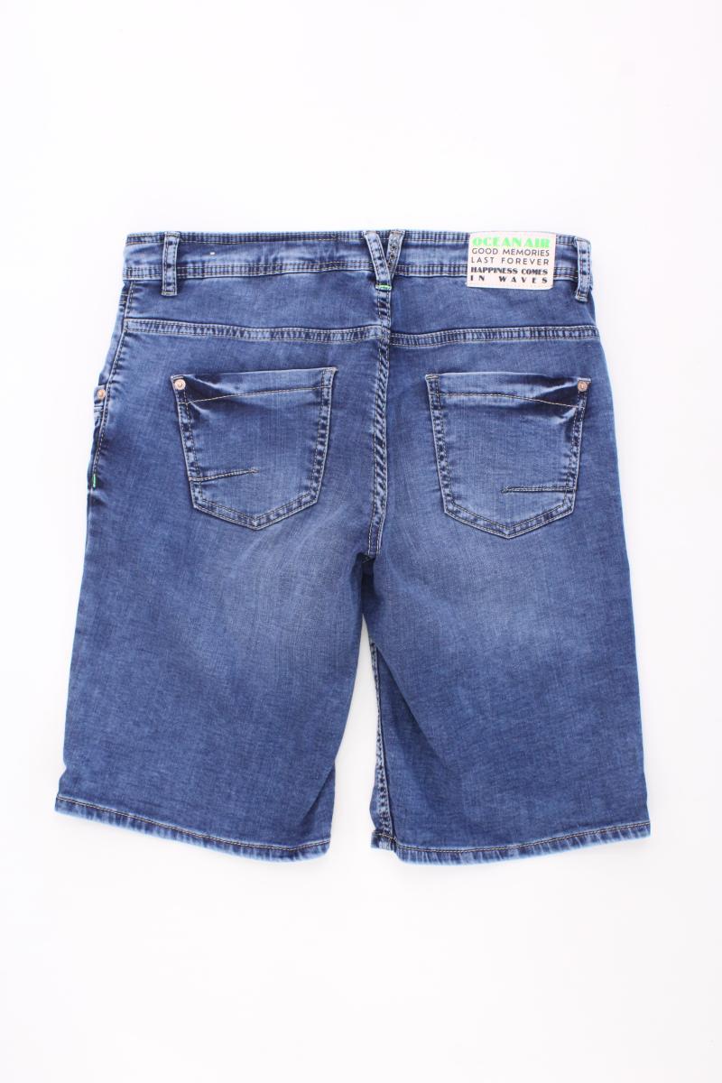 Street One Jeansshorts Gr. W28 blau aus Baumwolle