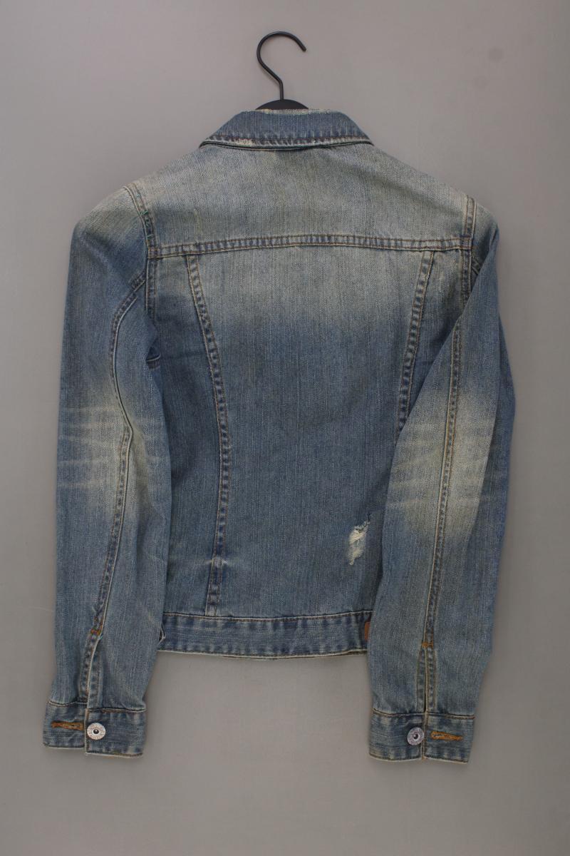 Street One Jeansjacke Gr. 36 neuwertig blau aus Baumwolle