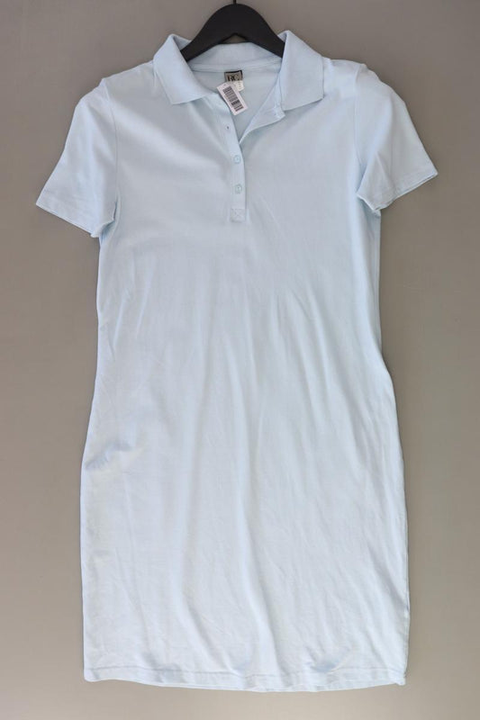 Best Connections Kurzarmkleid Gr. 38 blau aus Baumwolle