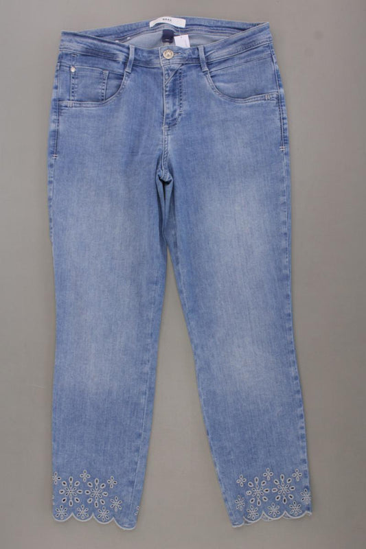 Brax Skinny Jeans Gr. 38 neuwertig blau aus Baumwolle
