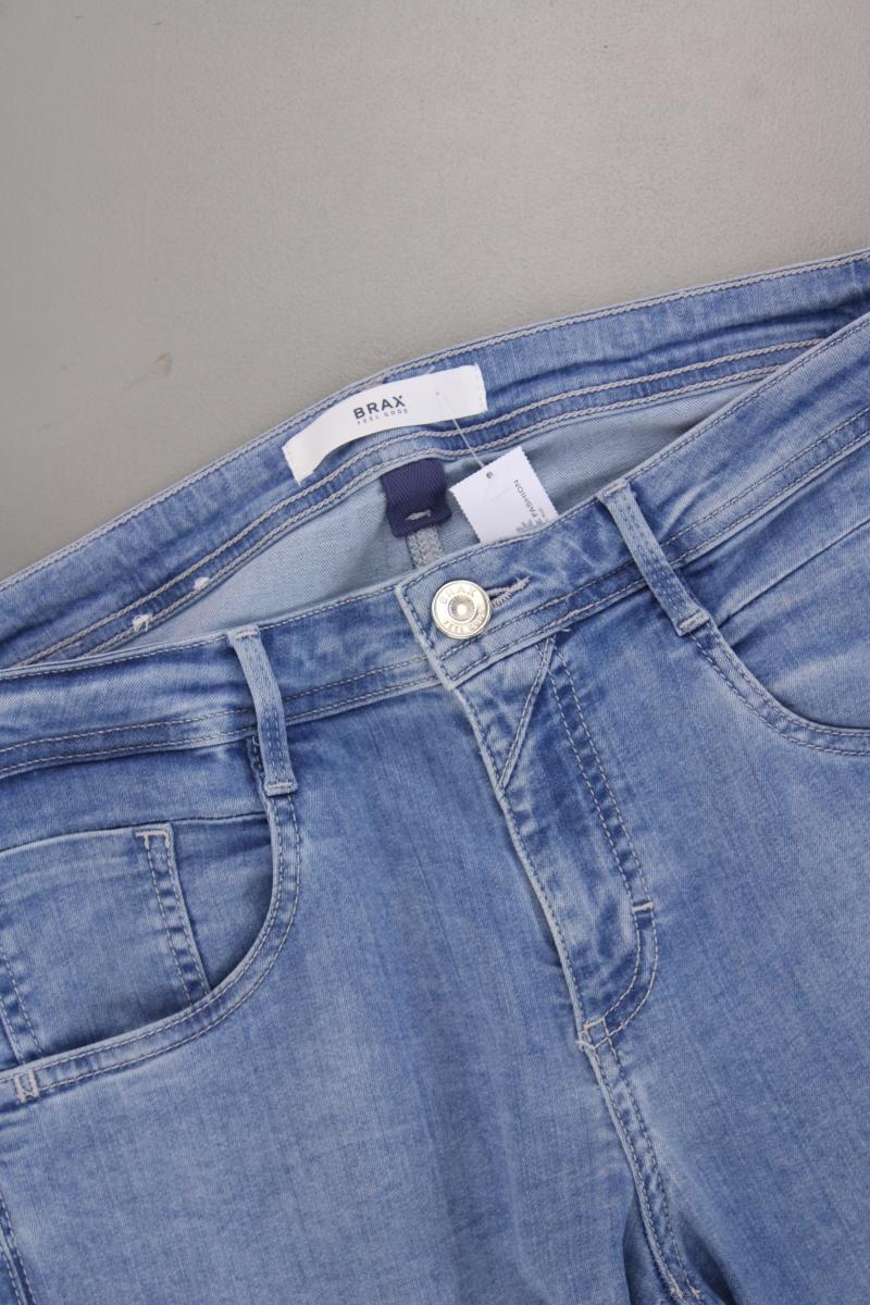 Brax Skinny Jeans Gr. 38 neuwertig blau aus Baumwolle