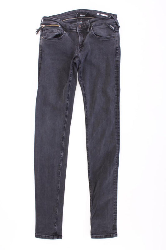 Replay Skinny Jeans Gr. 34 Modell Luz grau