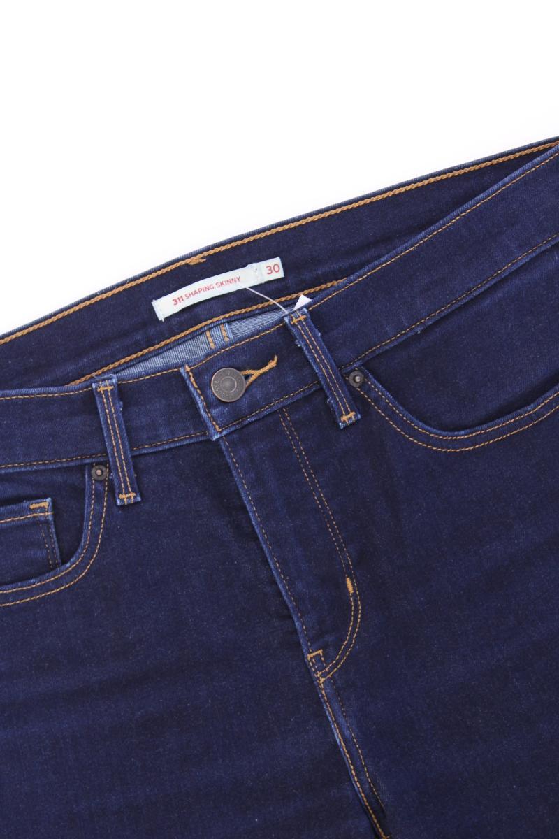 Levi's Skinny Jeans Gr. W30 blau aus Baumwolle