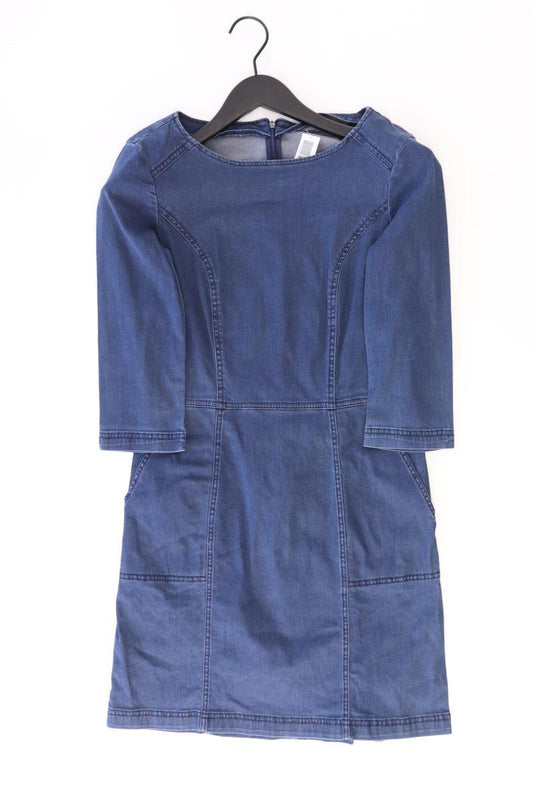 edc by Esprit Jeanskleid Gr. S 3/4 Ärmel blau aus Baumwolle