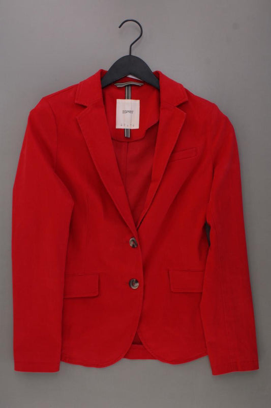 Esprit Classic Blazer Gr. 38 rot aus Baumwolle