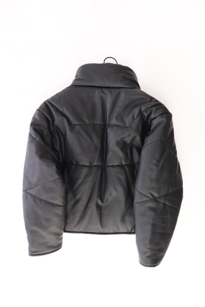 COLLUSION Kunstlederjacke Gr. 36 schwarz