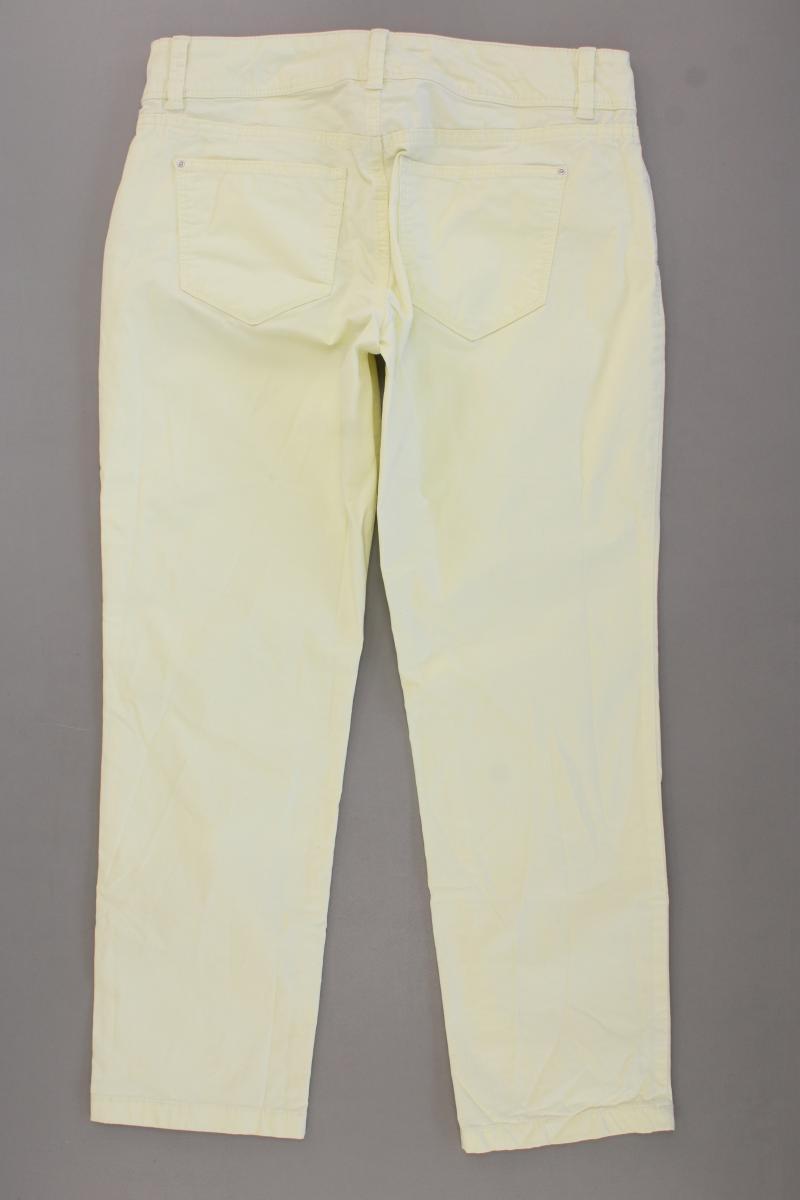 Esprit Hose Gr. 38 gelb aus Baumwolle