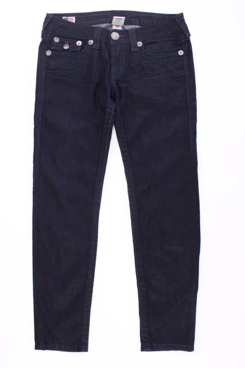 True Religion Skinny Jeans Gr. W29 blau aus Baumwolle