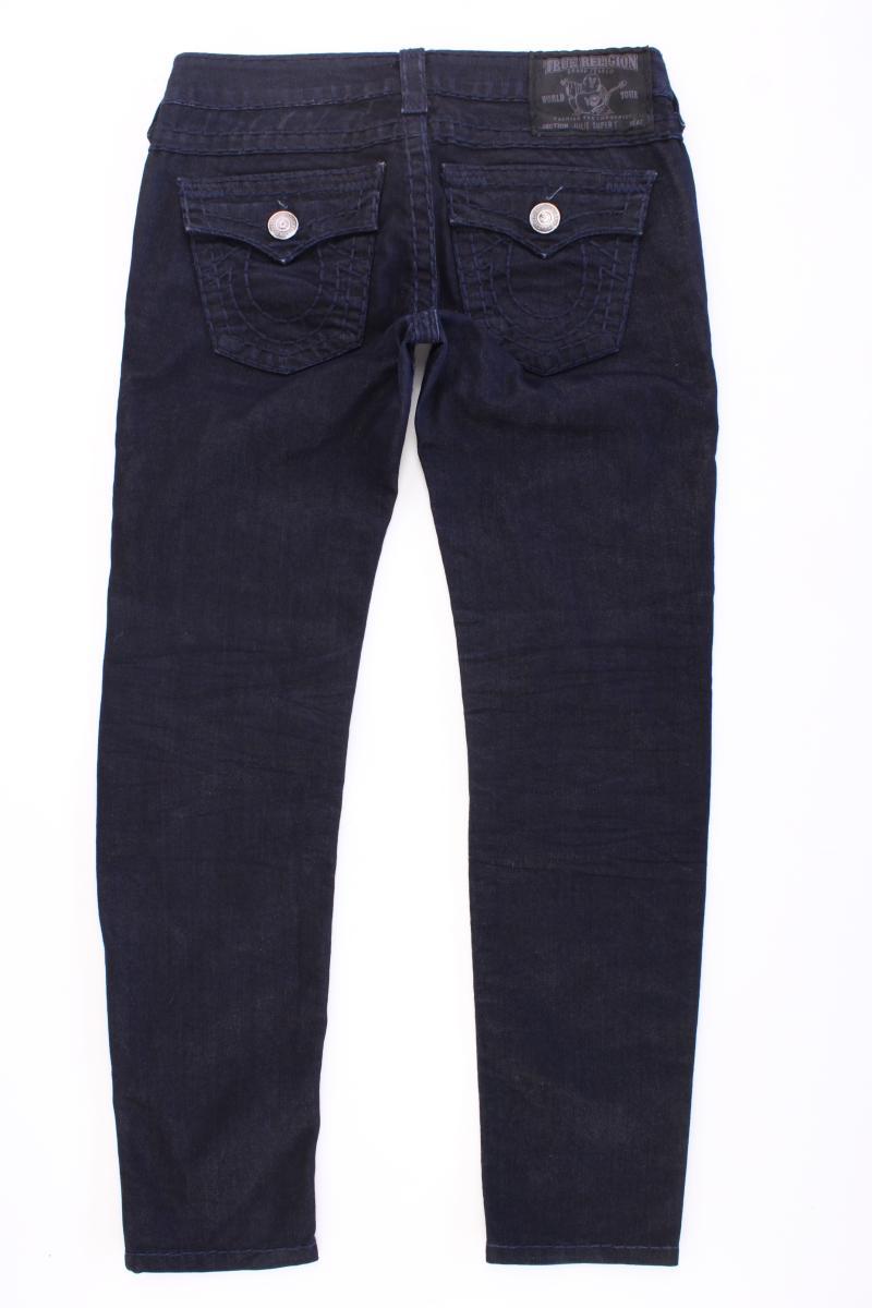True Religion Skinny Jeans Gr. W29 blau aus Baumwolle