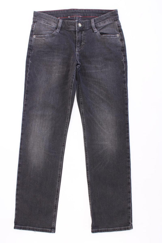 MAC Skinny Jeans Gr. 38/L28 grau aus Baumwolle