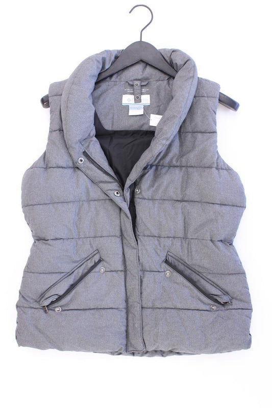 Columbia Steppweste Gr. M grau aus Polyester