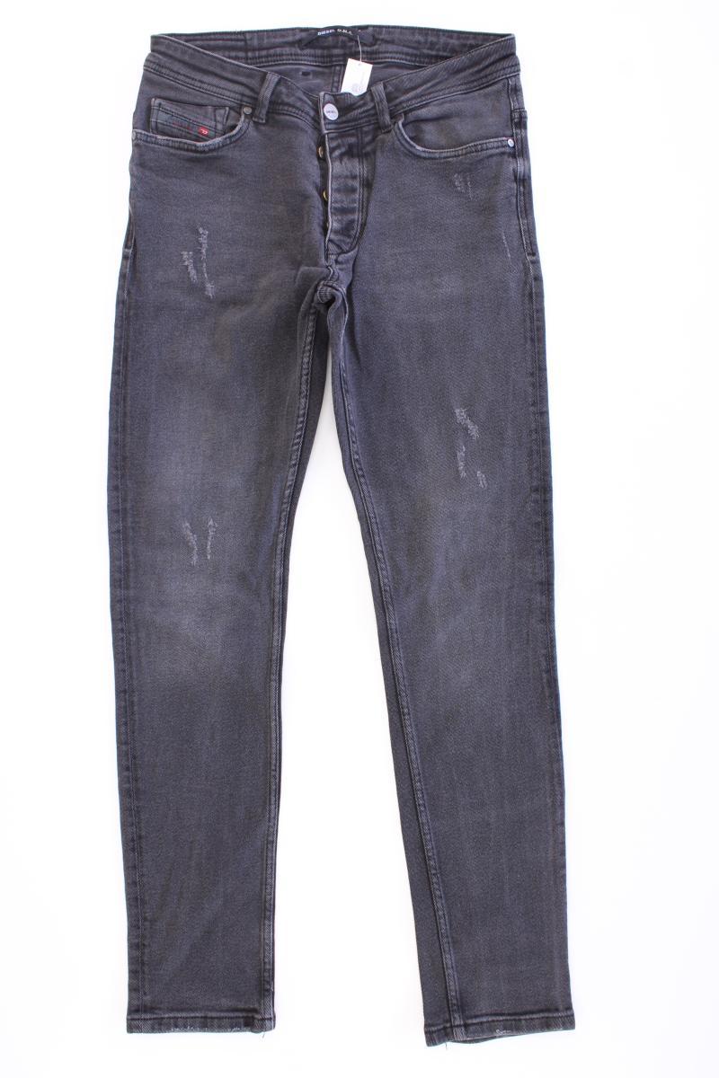 Diesel Skinny Jeans für Herren Gr. W33 grau aus Baumwolle
