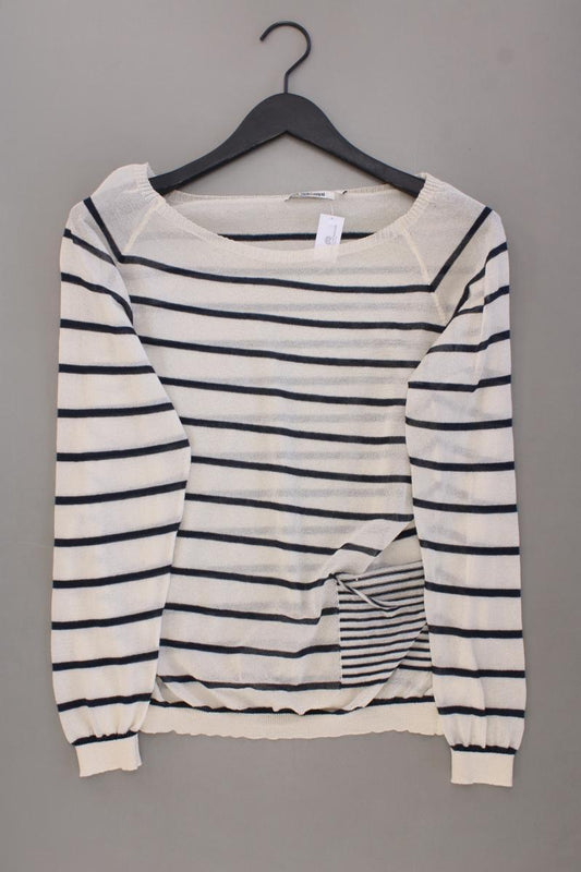 Rich&Royal Ringelshirt Gr. XL gestreift Langarm creme aus Viskose