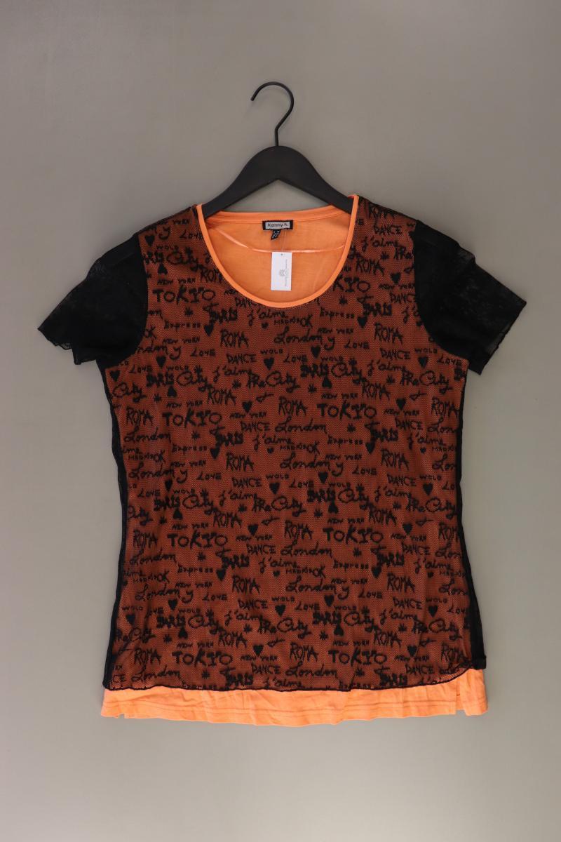 Kenny S. T-Shirt Gr. 38 Kurzarm orange