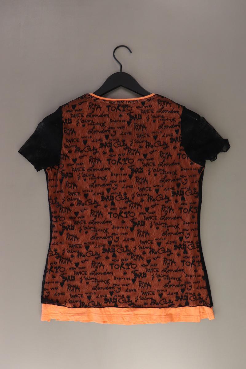 Kenny S. T-Shirt Gr. 38 Kurzarm orange