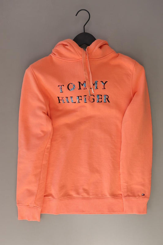 Tommy Hilfiger Hoodie Gr. S orange aus Baumwolle