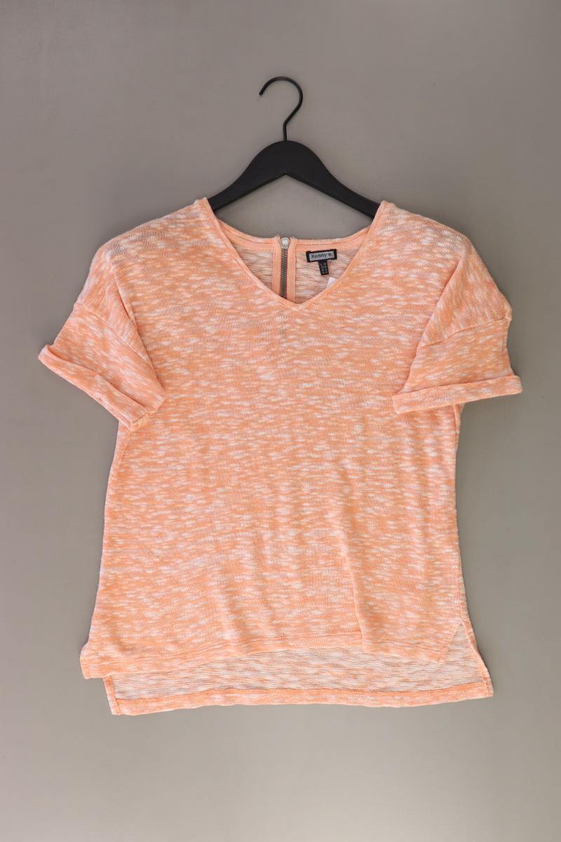 Kenny S. Strickshirt Gr. 38 Kurzarm orange