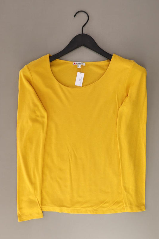 Street One Longsleeve-Shirt Gr. 36 Langarm gelb aus Baumwolle